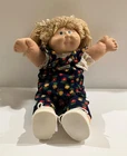 Vintage Cabbage Patch Kids Factory HM 3 Wheat Hair Green Eyes Girl