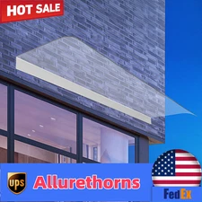 0.13" Thickened Elevation Installation Transparent Outdoor Canopy 40*120cm NEW