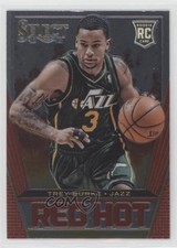 2013-14 Panini Select Red Hot Trey Burke #44 d3b