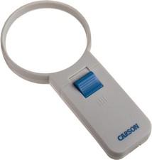 Magnifier LED Lighted Handheld 4x 3 inch Aspheric Clarity Bright LED