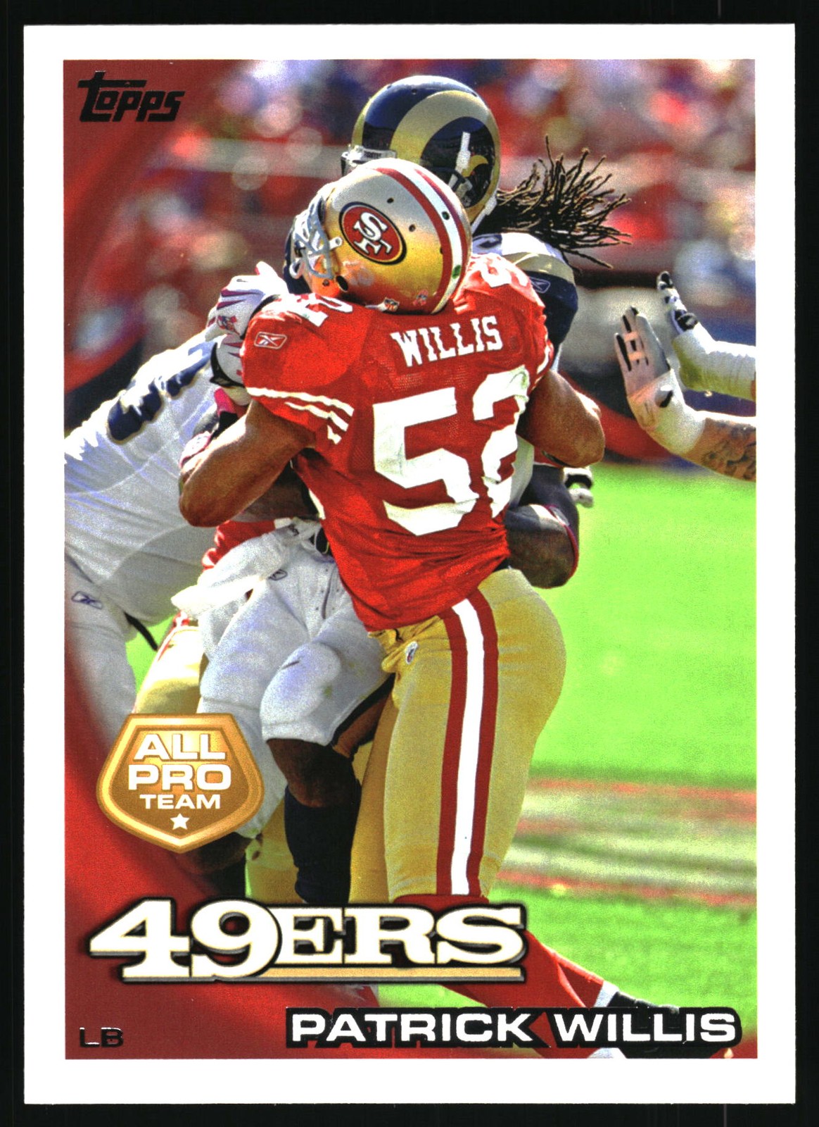 2010 Topps #405 Patrick Willis San Francisco 49ers