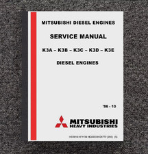 K3a K3b K3c K3d K3e Diesel Engine Service Manual Fits Mitsubishi K3 Series K3a K3b K3c K3d K3e Diesel Engine Service Manual Fits Mitsubishi K3 Series