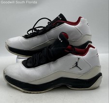 Scarpe da basket Nike Air Jordan 23 317187-102 bianche e nere autentiche da uomo taglia 12