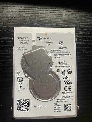 Seagate Mobile HDD 2TB 2.5'' SATA 5400RPM 