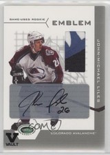 2003 ITG Parkhurst Rookie 2016 Final Vault Black /10 John-Michael Liles Auto 0c3