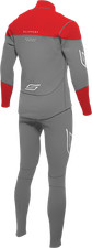 SLIPPERY - Breaker Wetsuit and Jacket Charcoal/Red Large 3201-0284