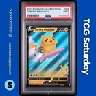 2021 POKEMON SWORD & SHIELD CELEBRATIONS #008/025 SURFING PIKACHU V PSA 9