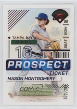 2024 Panini Prospect Edition Red 72/299 Mason Montgomery #29 b4d