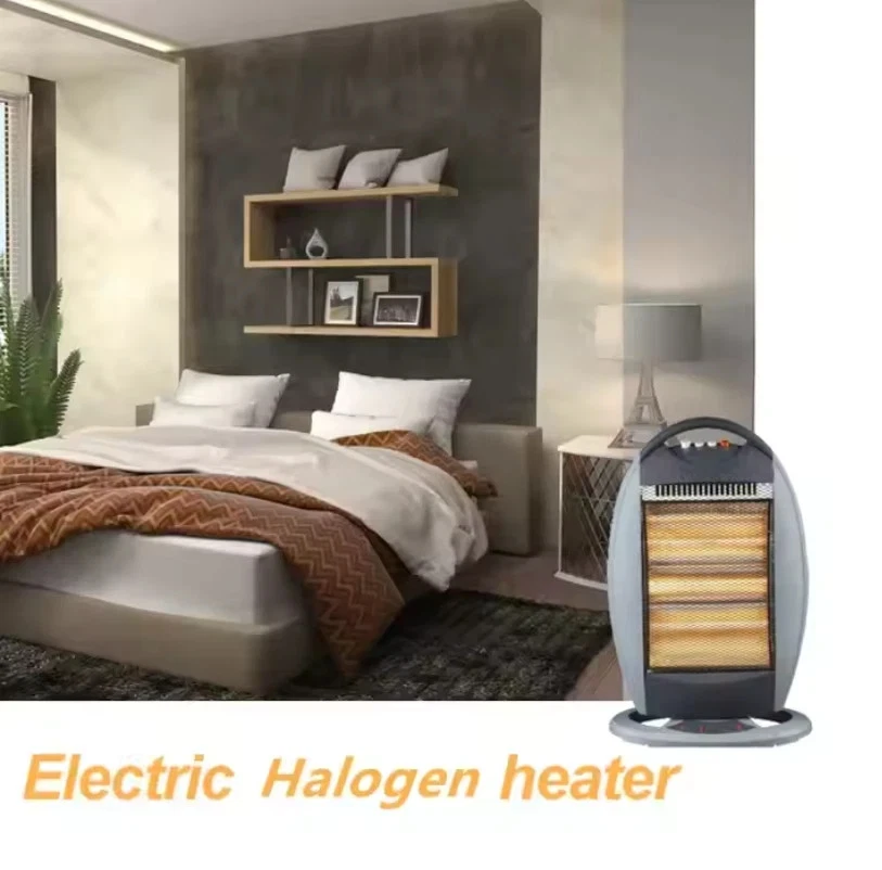 STUFA quarzo oscillante basso consumo  3 potenze elettrica 400-800-1200W - Immagine 4 di 4