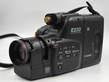 Canon E230 E 10x Zoom Video Camera Not Tested