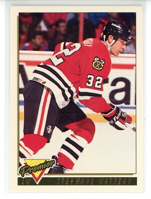 1993-94 Topps Premier Hockey Gold #415 Stephane Matteau (Blackhawks)