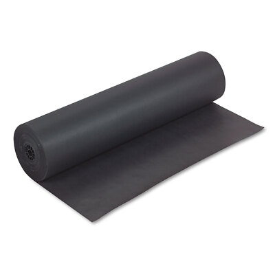 Pacon ArtKraft Duo-Finish Paper Roll 36''W x 1000'L Black (0067301) P0067301