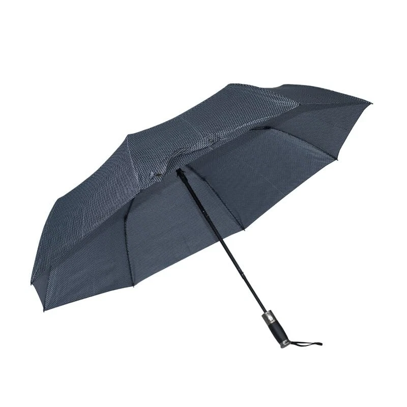 Mini Ombrello Compatto Antivento – Pieghevole 16cm, Rivestimento Nero Anti-UV, Leggero E Portatile, Ideale Da Borsa