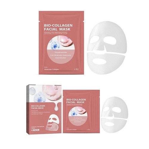 Bio Collagen Face Mask Overnight Real Deep Mask Overnight Collagen Mask New - Picture 5 of 18