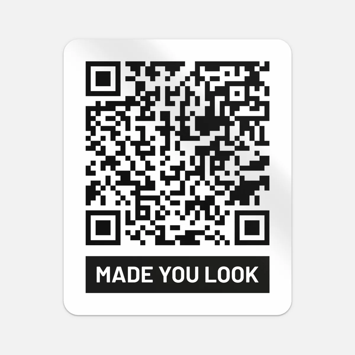 Shawty's like a melody QR Code Sticker for Sale by boejogun