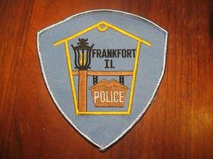 ILLINOIS POLICE PATCH FRANKFORT