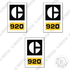 Fits Caterpillar 920 Loader Decal Kit Wheel Loader Equipment Decals 1970s Style