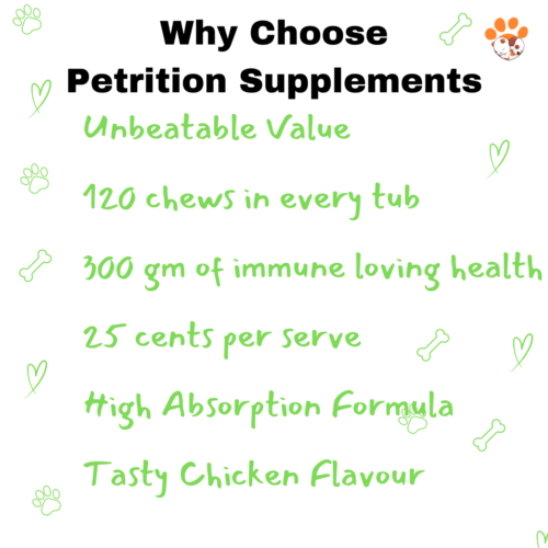 120 Chews 11 in 1 Multivitamins for Dogs Immune Health Immunity Support - Picture 3 of 15