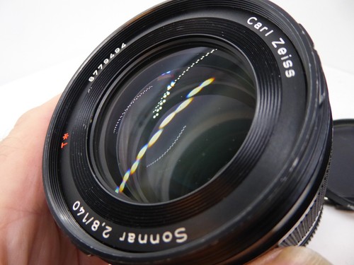 Contax/Carl Zeiss 645 Sonnar T 140mm F/2.8 - 2,8/140 T * Telephoto Lens serviced - Picture 5 of 7