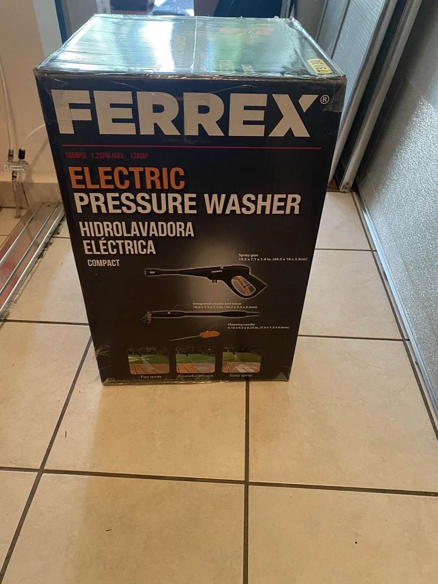 Ferrex electric pressure washer 1850 psi deals