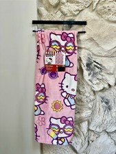Hello Kitty Summer Plush Throw Blanket 50 x 70 Brand New    