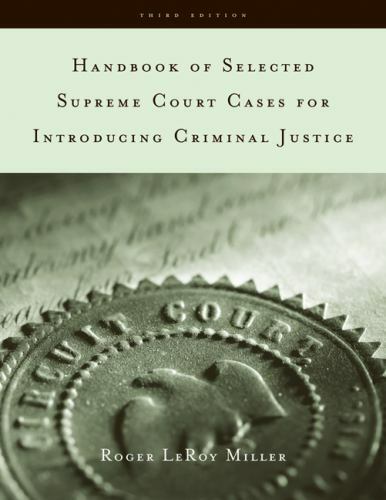 Criminal Justice Escobedo V Illinois Ruling Handbook Of Selected