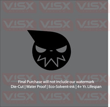 Soul Eater Vinyl Die Cut Decal Sticker Window Laptop JDM Anime Funny logo