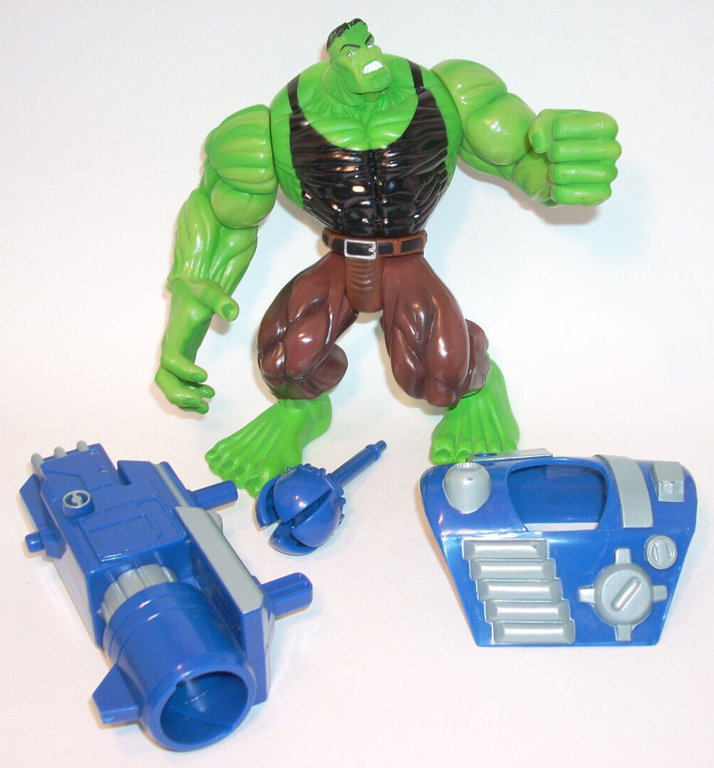 Toy Biz Incredible Hulk SMART HULK Action Figure COMPLETE Toybiz