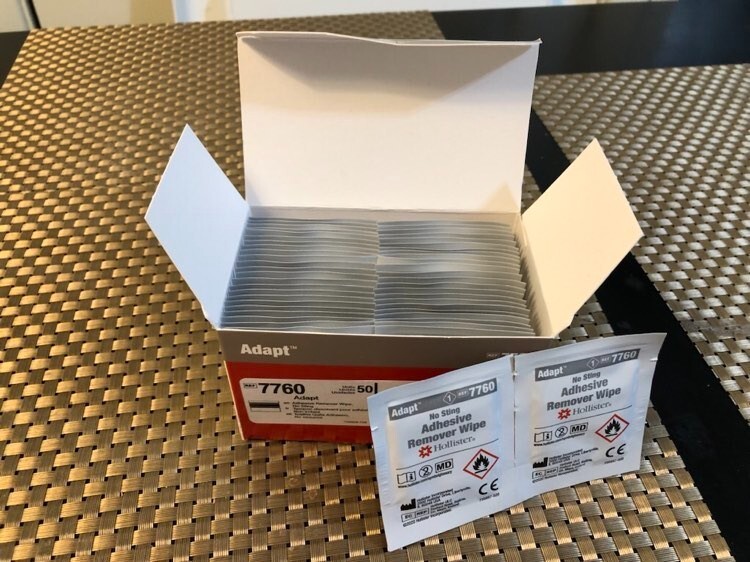 Hollister Universal Remover Wipes for Adhesives & Barriers Pack of 50