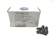 Kerr Lakeside 10F50KCS Socket Head Cap Screw 10-32x1/2" Black Oxide LOT OF 100