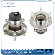 Pair Front Wheel Bearing and Hub Assembly For Mazda MX-5 Miata 2006-2015 GT SV