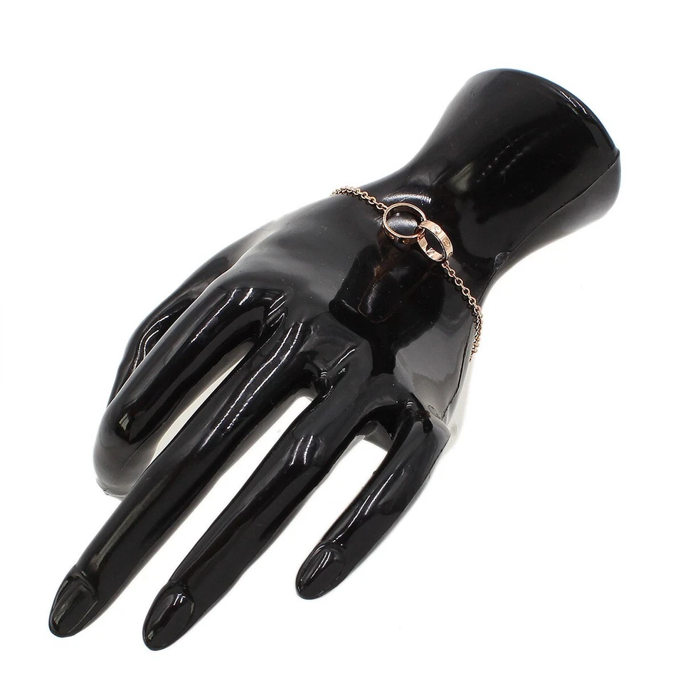 Cartier 18K розовое золото Baby любовь цепочка браслет K2051 - Изображение 2 из 4