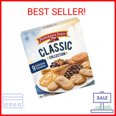 Pepperidge Farm Cookies Classic Collection, 9 Cookie Varieties, 13.25 Oz. Box