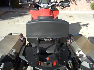 Backrest and Mounting Plates Ducati Multistrada V2 950, 1260  and 1200 ENDURO 