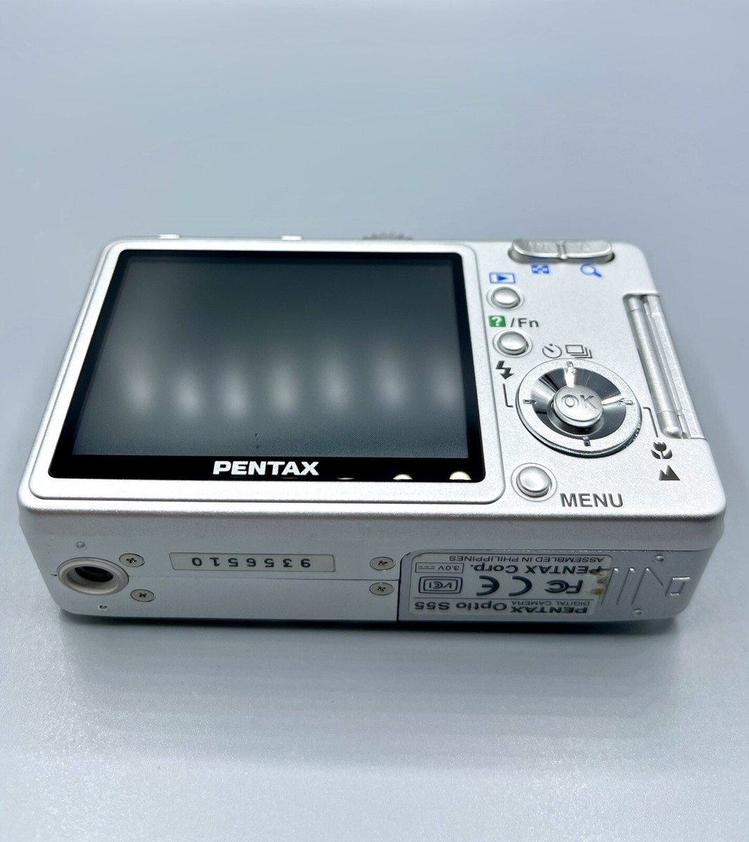 Pentax Optio S55 5.0MP Compact Digital Camera Silver Unit Pentax Optio S55 5.0MP Compact Digital Camera Silver Unit