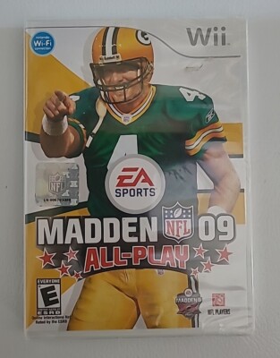Madden NFL 09 All-Play (Nintendo Wii, 2008) NEW SEALED 14633155457| eBay