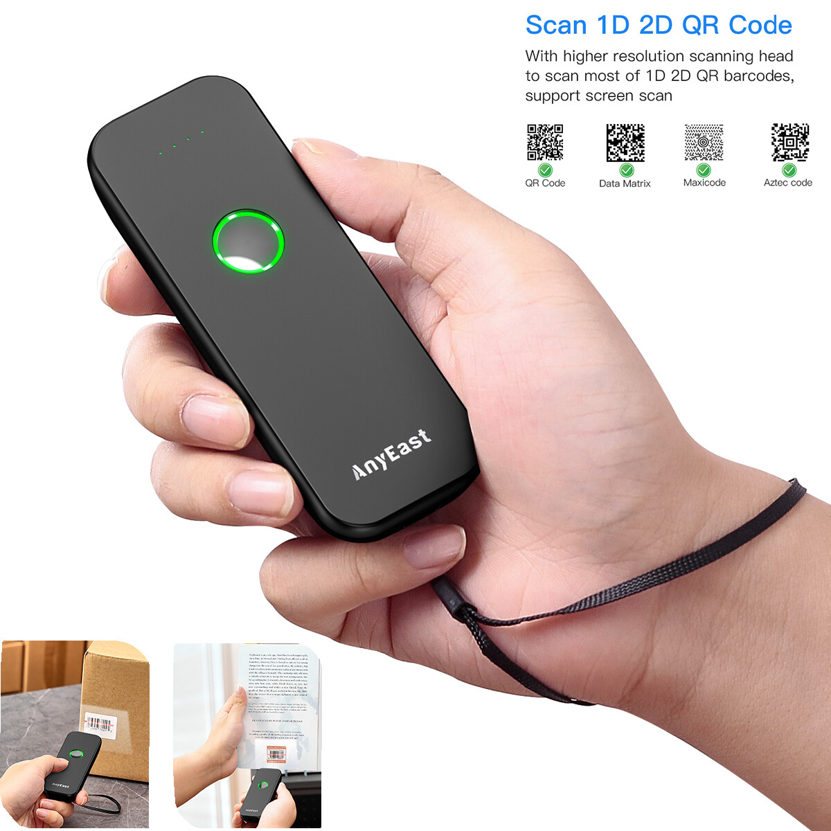 2D QR Code Inventory Barcode Scanner Windows POS Android iOS iPhone iPad Scanner