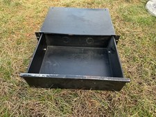 2U Black Box Rackmount Drawer for Audio Video Media