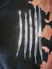 5× Universal Automotive Ground Strap Tinned Copper Car Engine Ground Strap Cable