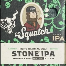 Dr. Squatch  STONE IPA 🔥FREE SHIP🔥 💯  SOLD OUT *SUPER RARE*  Same day ship