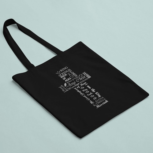 Bolso de Mano King of Kings Cruz Estampado Gráfico Lona - Imagen 2 de 8