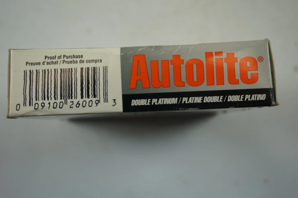 Bujía Autolite Platinum APP25 paquete de 4 NOS Foto 4 de 4