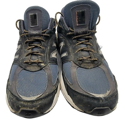 New Balance Mens 11 Navy Blue Grey Athletic Running Walking