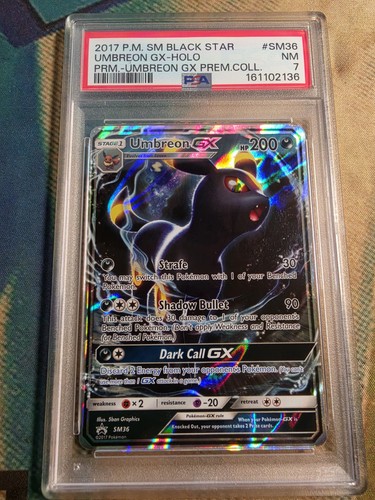 Umbreon-GX graded PSA 7 for sale on eBay