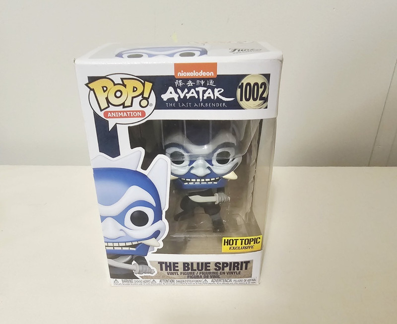 Funko POP! Avatar The Last Airbender! The Blue Spirit  # 1002 Box Damage