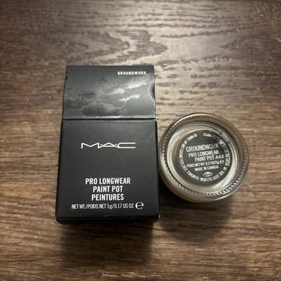 MAC Pro Longwear Paint Pot - GROUNDWORK - Full Size New in box Free Shipping