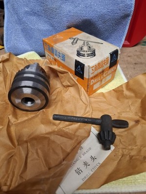 Neu DDR  Zahnkranzbohrfutter JS 13 Drill Chuck Triangle Brand