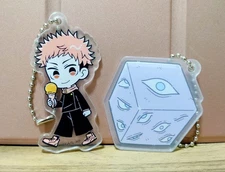 Jujutsu Kaisen Acrylic Keychain Set Yuji Itadori Gokumonji New