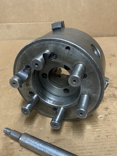Kitagawa 3 Jaw Lathe Chuck With D1-6 Mount Back Plate - Picture 6 of 15