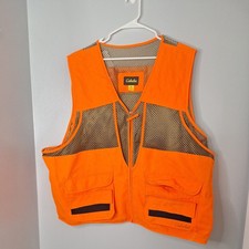 USED/DIRTY Cabelas Hunting Vest Mens Size 2XL Brown Mesh